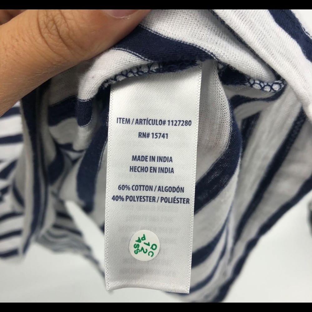 Splendid Cerine Stripes Button Down Back Top - image 4